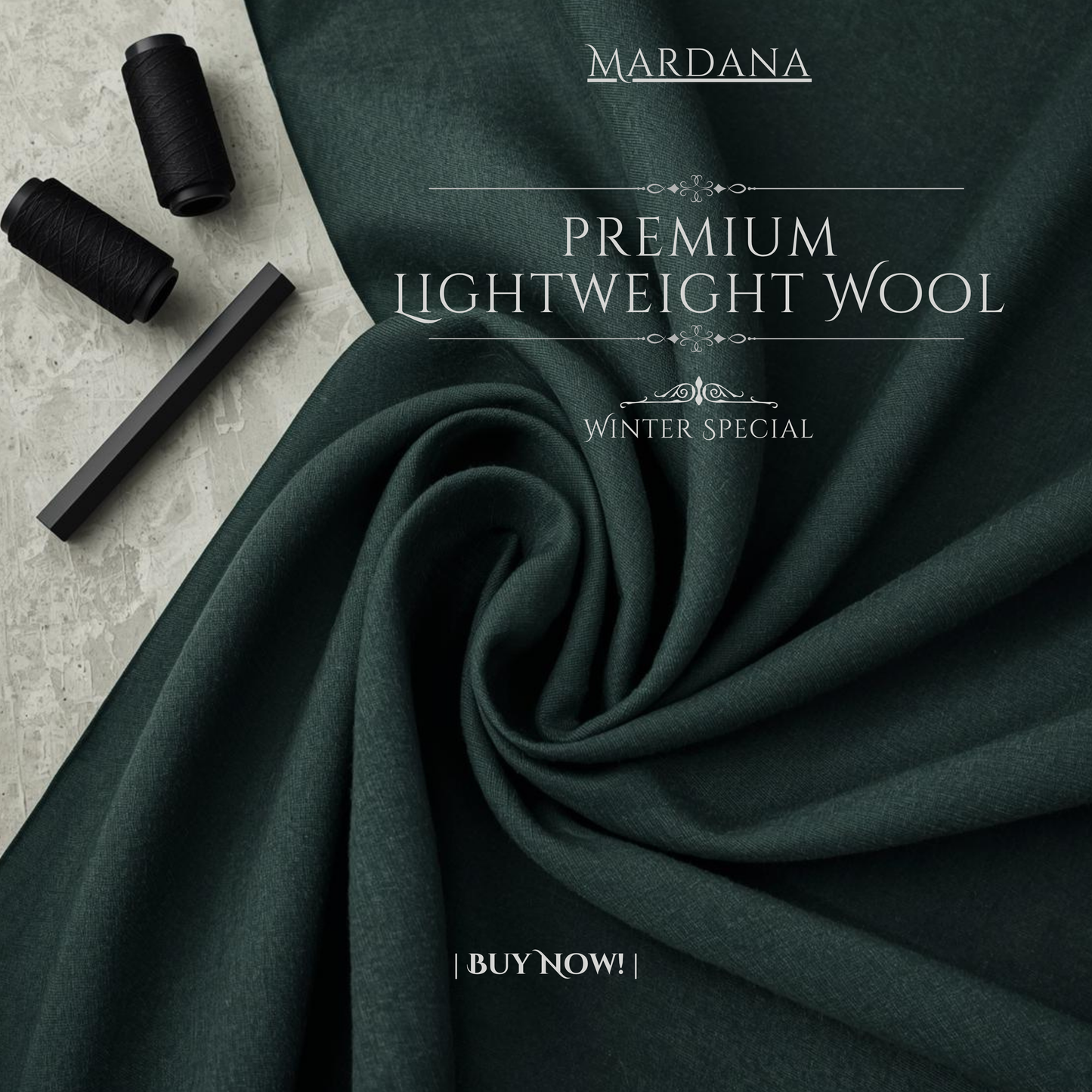 Royal Green - Premium Lightweight Wool Suit