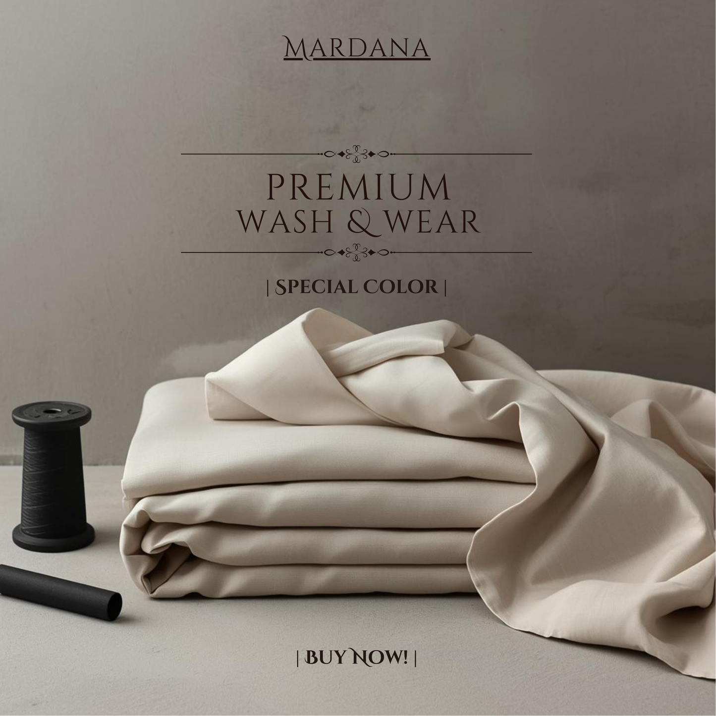 Signature™ Badami – Premium Wash & Wear Suit