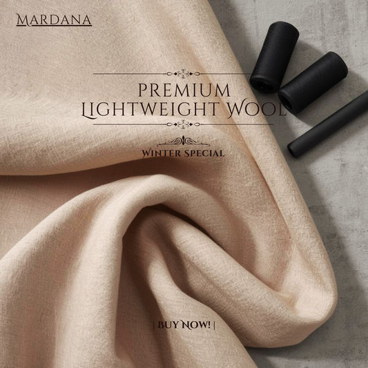 Desert Beige - Premium Lightweight Wool Suit