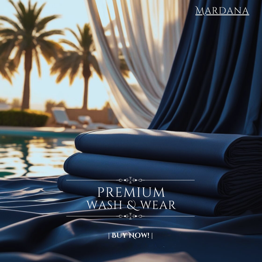 Signature™ Navy – Premium Wash & Wear Suit