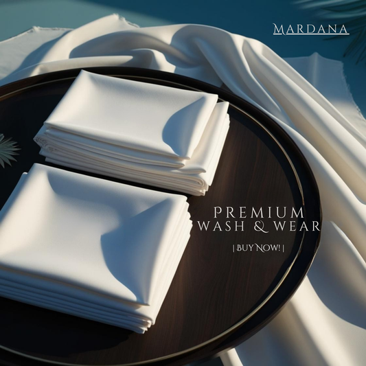 Signature™ White – Premium Wash & Wear Suit