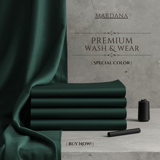 Signature™ Hunter Green – Premium Wash & Wear Suit