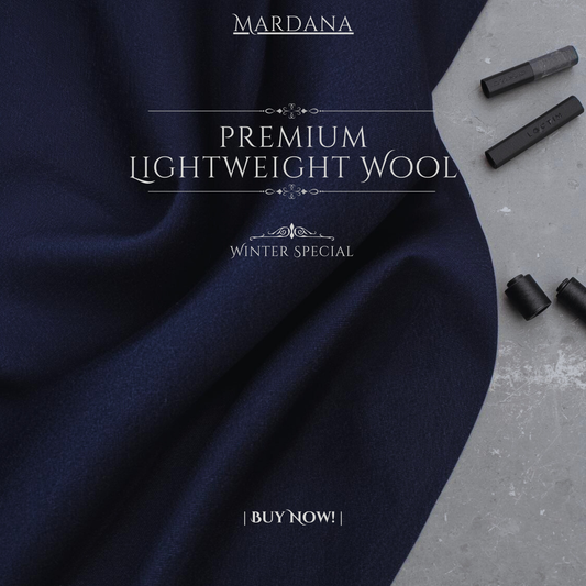 Midnight Blue - Premium Lightweight Wool Suit