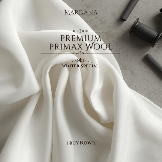 Pristine Off-White - Premium Primax Wool Suit