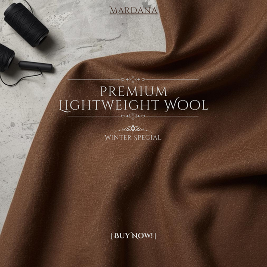 Royal Brown - Premium Lightweight Wool Suit