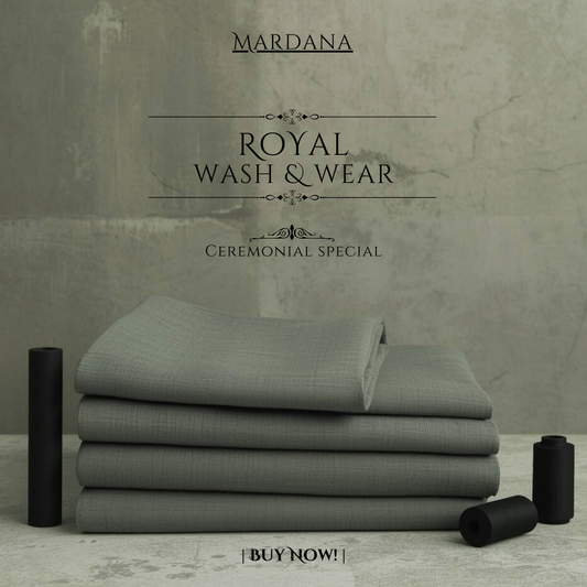 Shadow Grey – Royal Wash & Wear Suit