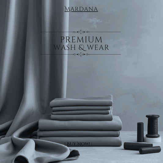 Smoked Grey – Premium Wash & Wear Suit