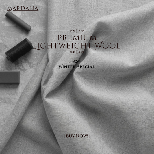 Stone Grey - Premium Lightweight Wool Suit