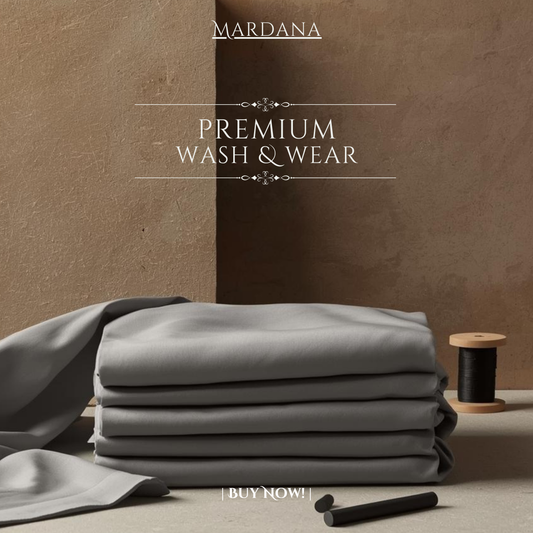 Signature™ Smokey Grey – Premium Wash & Wear Suit