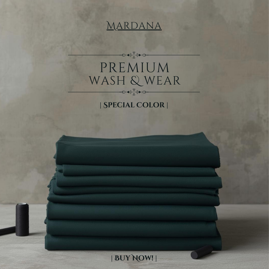 Hunter Green – Premium Wash & Wear Suit