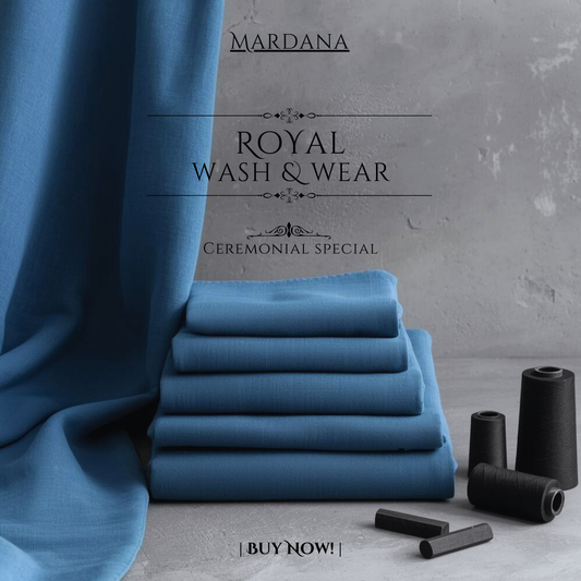 Classic Sky Blue – Royal Wash & Wear Suit